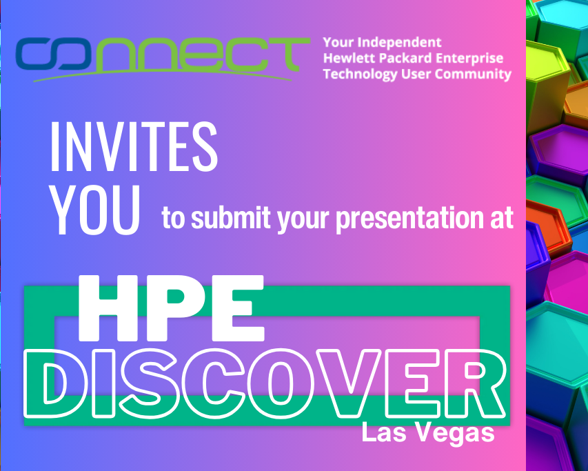 Call For Papers! Would you like to present at HPE Discover 2024 in Las